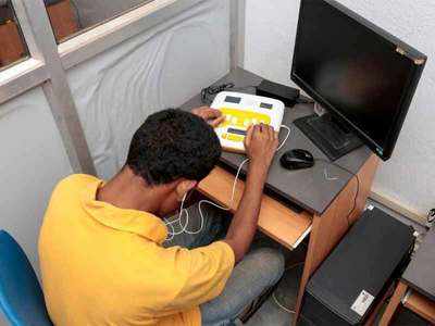 Country's self teaching Braille device launched in Ranchi blind school