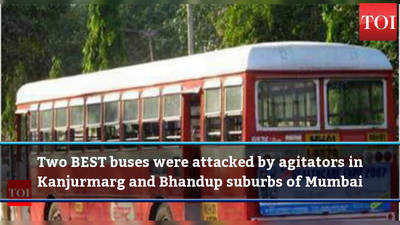 Mumbai bandh over Maratha quota begins; buses attacked