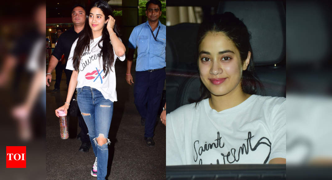 Janhvi Kapoor's 'No smoking' t-shirt should be in your shopping bag ...