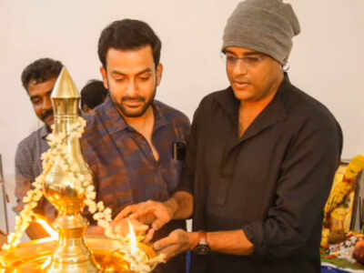Mohanlal- Prithviraj movie Lucifer movie goes on floors
