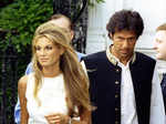 Imran Khan with his former wife Jamima