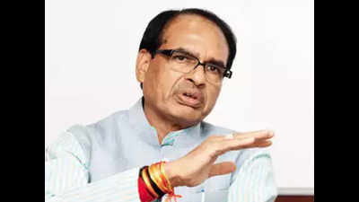 MP CM Shivraj Singh Chouhan slips from stage, escapes unhurt