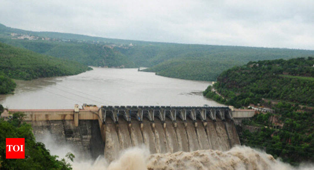 Heavy inflows in Srisailam, Jurala power hydel turbines | Hyderabad ...