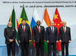 PM Modi meets BRICS leaders in Johannesburg