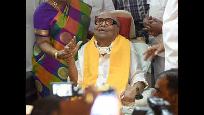 DMK chief M Karunanidhi stable after being shifted to hospital