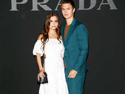 Ansel Elgort is hoping to collaborate with girlfriend Violetta Komyshan