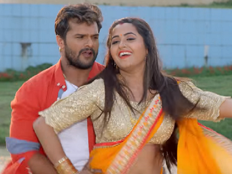 ‘sangharsh Trailer Of Khesari Lal Yadav And Kajal Raghwani Starrer Is Out Bhojpuri Movie 4905