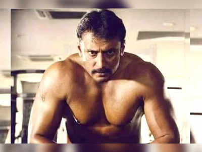 Challenging star Darshan to wrestle on screen