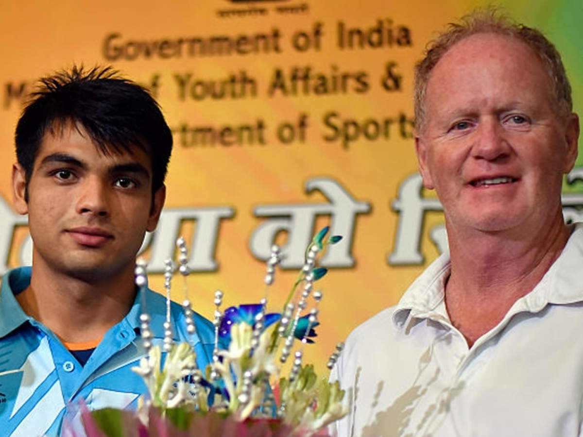 Gary Calvert Coach Under Whom Neeraj Chopra Scripted History No More More Sports News Times Of India