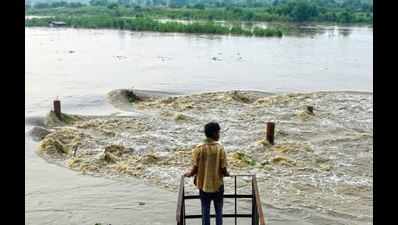 Yamuna’s angry face scares away many