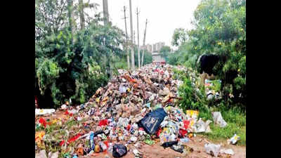 In Zirakpur, over 500 families suffer due to garbage stench