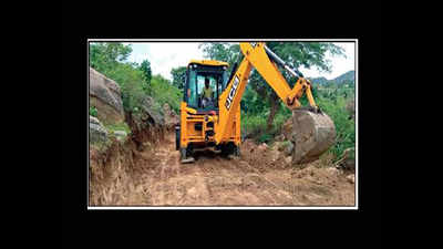 Forest officer transferred for taking action over illegal laying of roads
