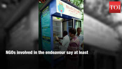 People's fridge fee hungry souls in Bengaluru
