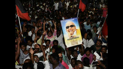 'Shocked' by Karuna's illness, 21 cadres die, says DMK
