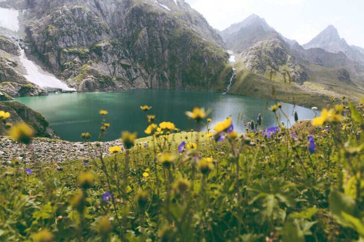 Seven Lakes of Kashmir
