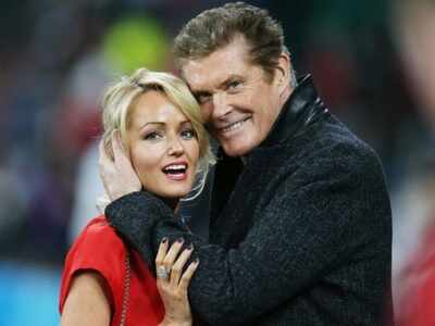 David Hasselhoff marries Hayley Roberts in Italy