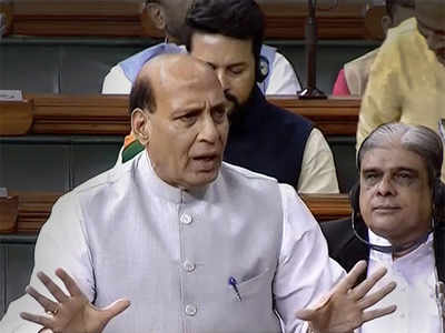 Rajnath Singh: TMC MPs created unruly situation at Silchar airport