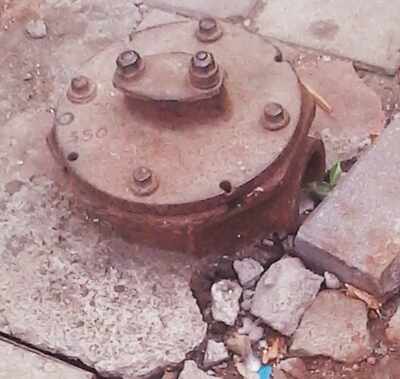 FIRE HYDRANT MISSING - Times of India