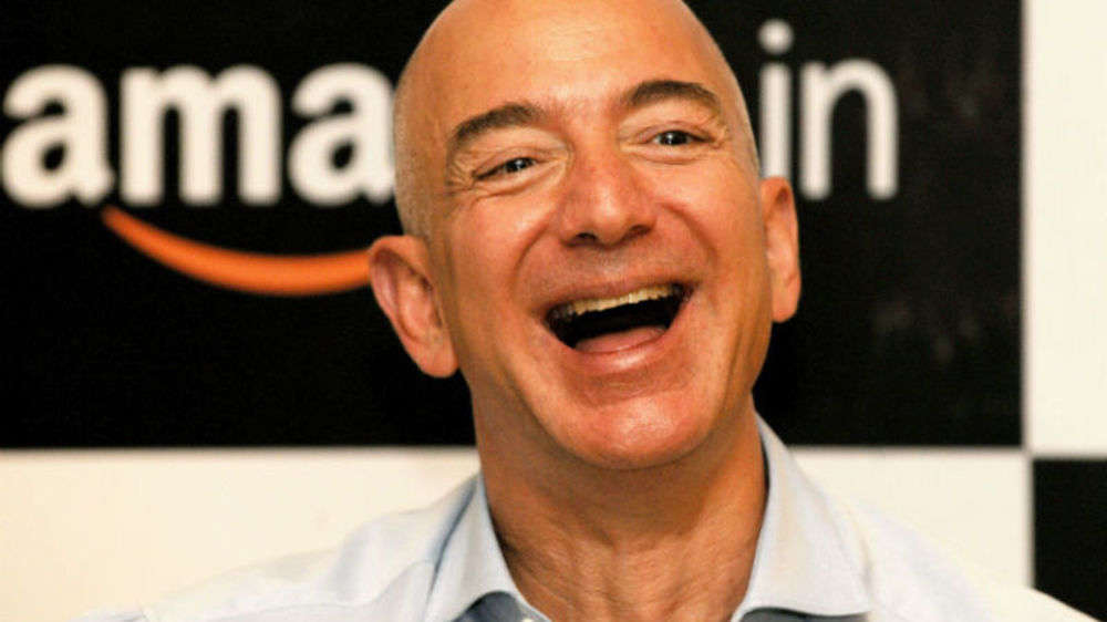 Jeff Bezos, founder and chief executive of Amazon