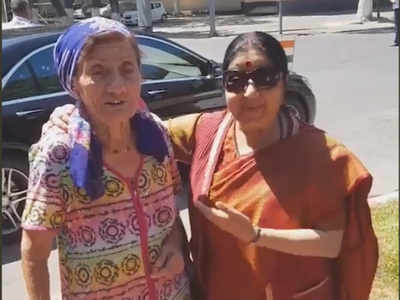 Watch: Uzbek woman singing ‘Ichak dana bichak dana’ regales Sushma Swaraj