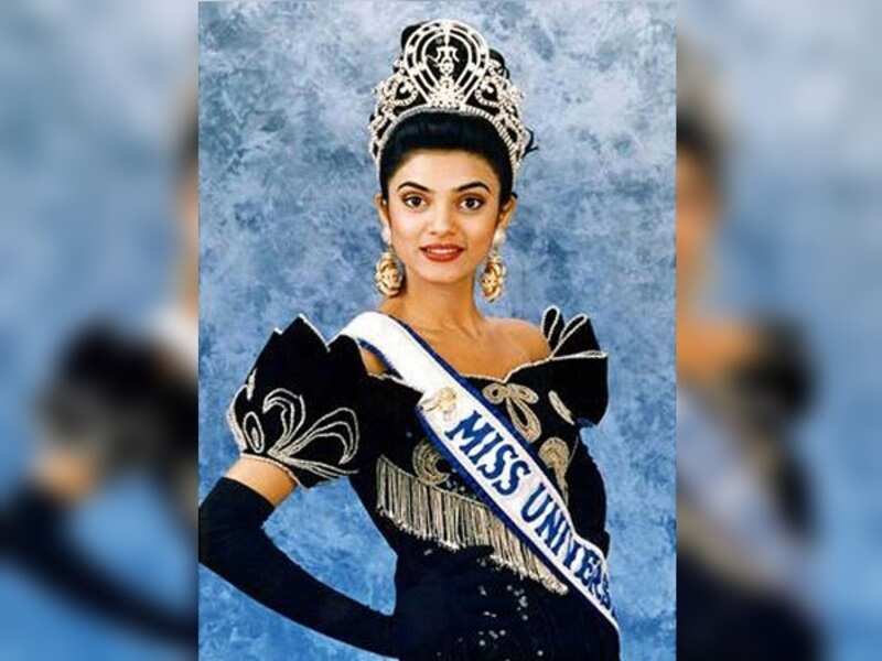 Did you know Sushmita Sen's gown for Miss India was made out of curtain cloth? | Hindi Movie News - Times of India