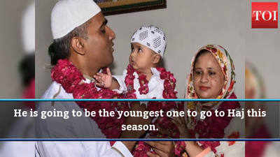Meet the youngest kid of the season to go for Haj pilgrimage