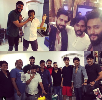 Ex-Bigg Boss contestants Adarsh and Prince party hard with actor Nani and others; see pic