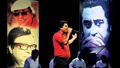 Musical event on three legends entertains
