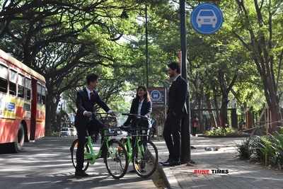 Public cycle sharing system continue to be hit among students