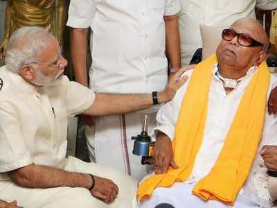 PM Modi mourns Karunanidhi, calls him a deep-rooted mass leader