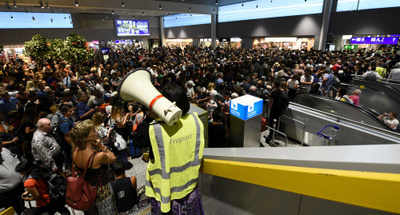 Security scare at Frankfurt airport delaying Lufthansa flights