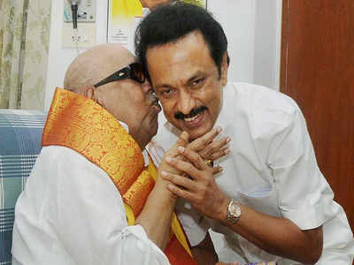 Kalaignar M K Stalin To Father M Karunanidhi Where Ve You Gone Without Telling Me Chennai News Times Of India