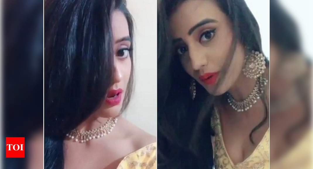 Bhojpuri Actress Akshara Singhs Video Goes Viral On Social Media 