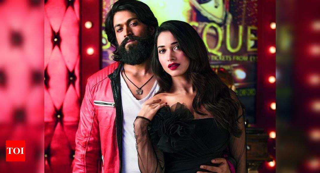 Ashwariya Xxx Video 3gp - Tamannaah sizzles with Yash in a recreated classic in KGF | Kannada Movie  News - Times of India