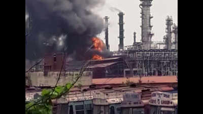 Mumbai fire: Blast causes huge fire at BPCL plant in Chembur