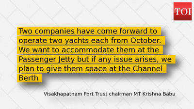 Yachts to add allure to Vizag tourist scene