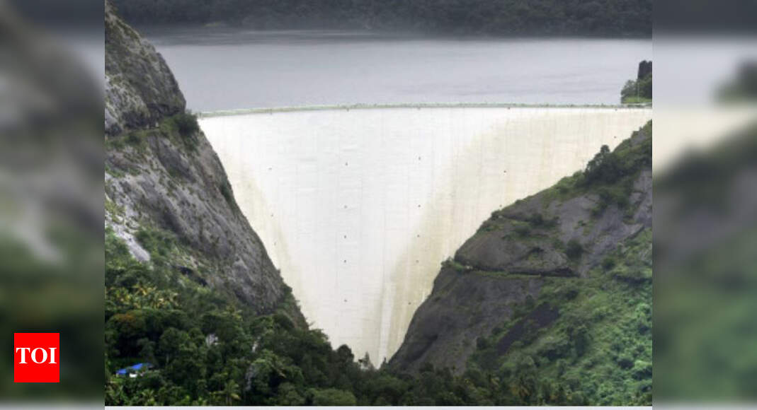 Idukki dam water level All five shutters of Idukki dam opened for