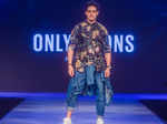 Priyank Sharma walks the ramp for Only & Sons