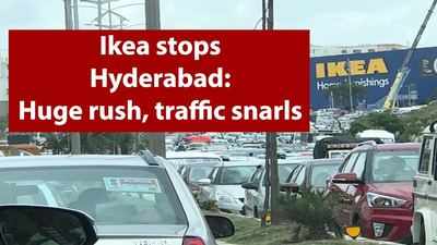 Ikea Hyderabad store: Retail giant IKEA brings Hyderabad to a halt