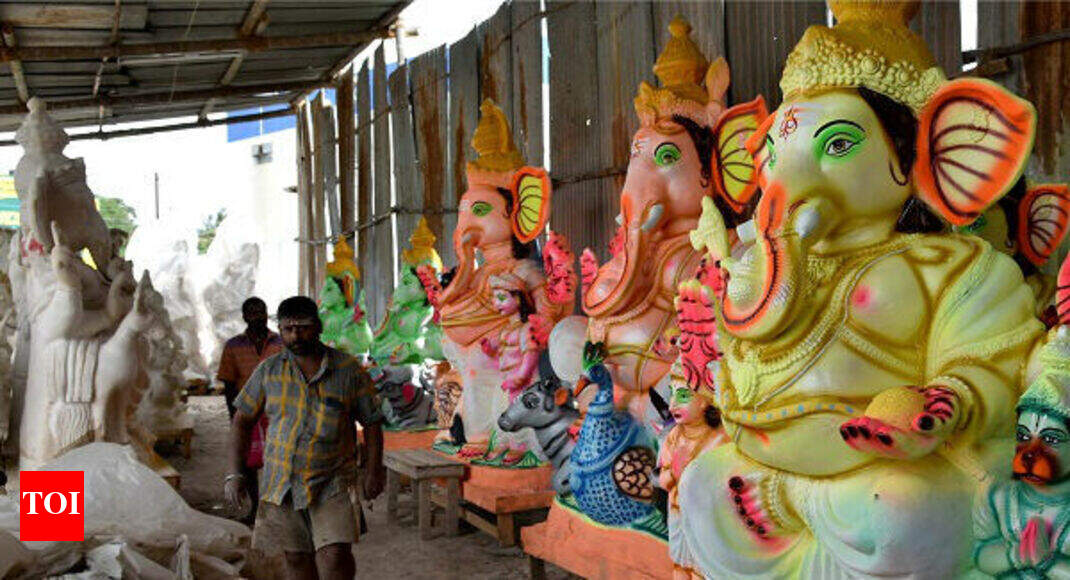 Vinayagar idol makers back in demand Coimbatore News Times of India