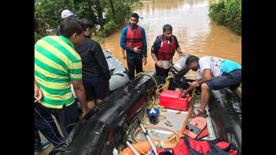 Kerala rains: 55 people evacuated by Navy so far