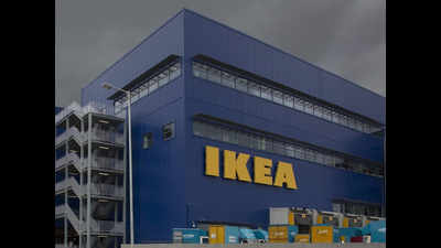 Three external parking spaces ease traffic around IKEA store