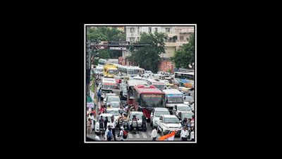Congress president’s rally chokes Jaipur traffic