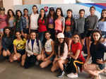 Miss Diva finalists attend Sports Day at Bennett University