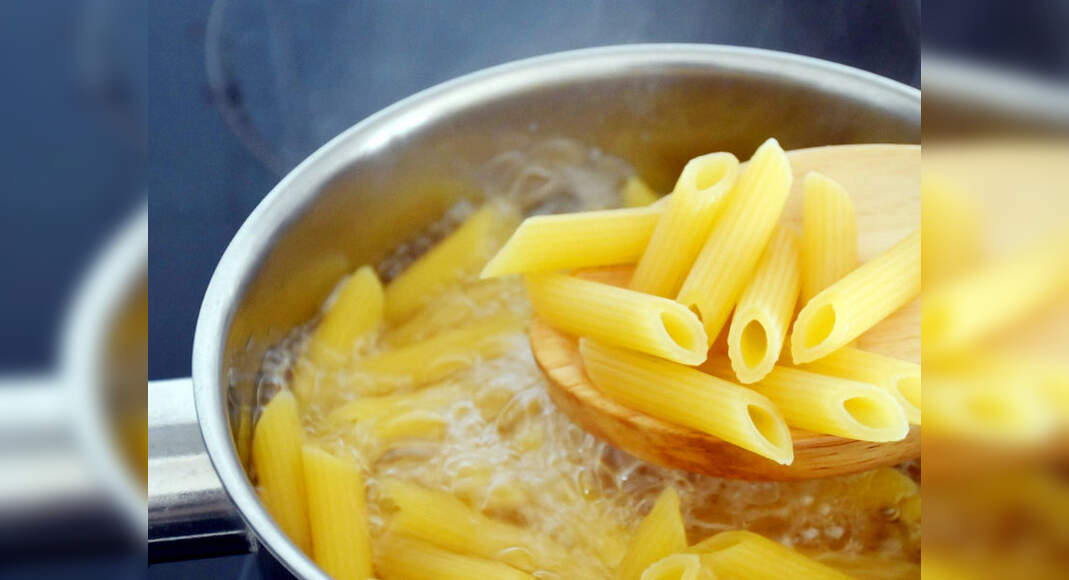 Why should you never drain pasta in the sink