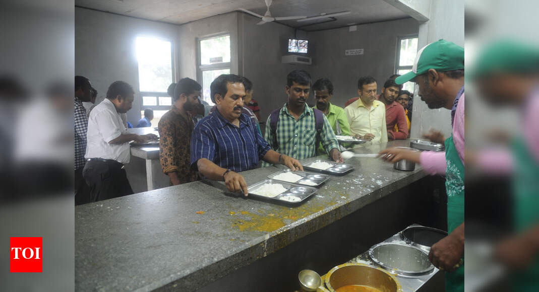 Happy anniversary Indira Canteens served 6 crore meals in 11 months