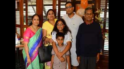Nagarathnam family enjoys freedom brunch at Le Meridien Bangalore