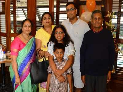 Nagarathnam family enjoys freedom brunch at Le Meridien Bangalore