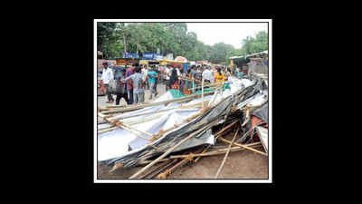 AMC identifying plots for displaced hawkers