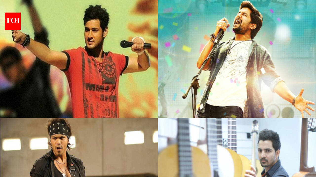 Tollywood stars who play rock stars on screen
